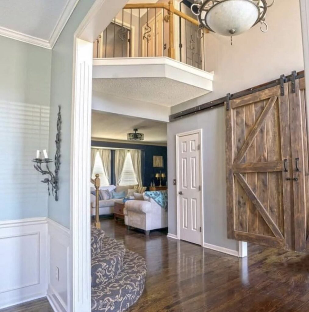 Farmhouse Interior Barn Door